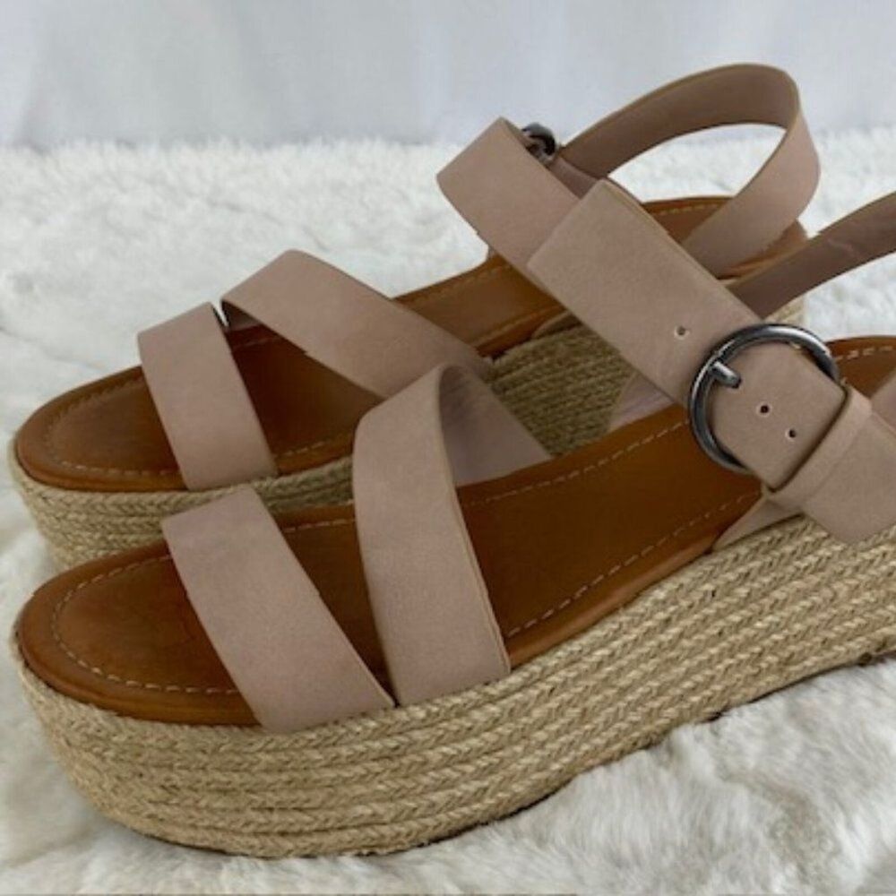 Indigo Rd Pink Platform Sandals